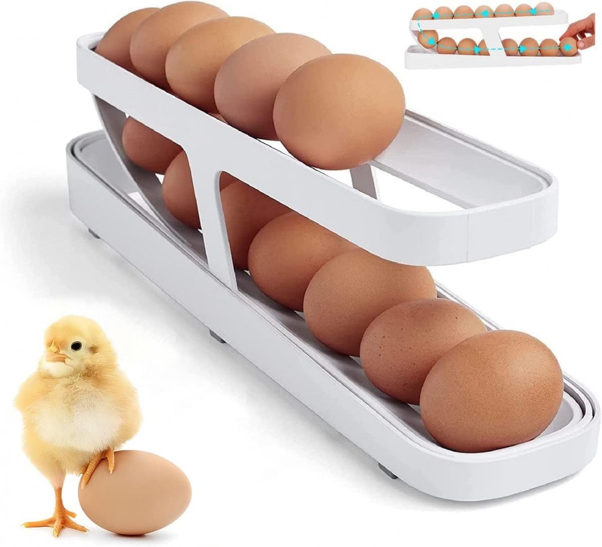 Wholesale Item - 2 LAYER EGG DISPENSER - MOQ 41 Pieces