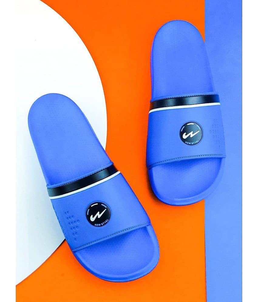 Campus - Light Blue Men's Slide Flip Flop
