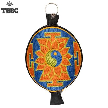 Yin Yan Chakra Rolling Base-Blue