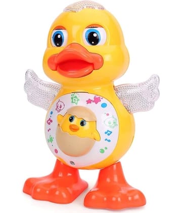 Dancing Duck Toy with Vibrant Light Effect & Musial Sound | Best Dancing Toy Gifts/Toddlers/Babies/Girls/Boys