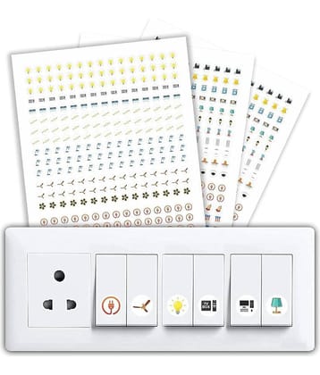 Switch ID Sticker Clear  Multicolor Labels