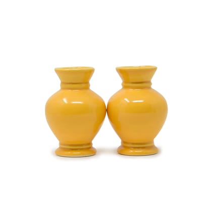 Set of Incense or Reed Stick Holder Agarbatti Stand-Yellow
