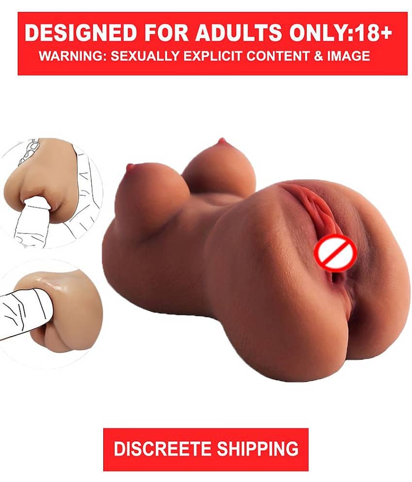 1pc Pocket Pussy Male Masturbator 3D Realistic Textured Boobs Vagina And Tight nipple Sex Toys For Men Oral Sex Self Pleasure Stroker Vacuum Suction
