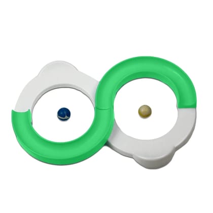 Chanak's Infinite Loop Balancing Toy-Green-White