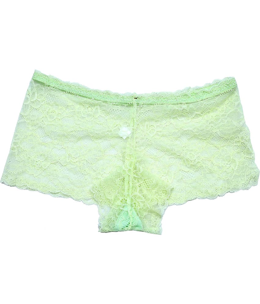 Elina Lace Women's Thongs ( Green )