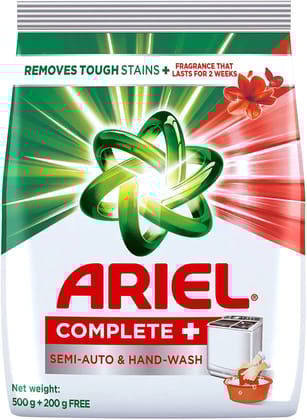 Ariel Complete Detergent Washing Powder, 500 g