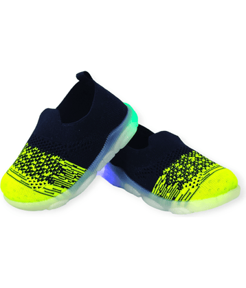 COOLZ - Fluorescent Green Booties For Baby Boy & Baby Girl 1 - 1.5 Years ( Pack of 1 )