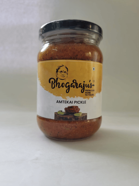 Bhogarajus  Amtekai Pickle  - 300 grams (Food Grade Pouch)