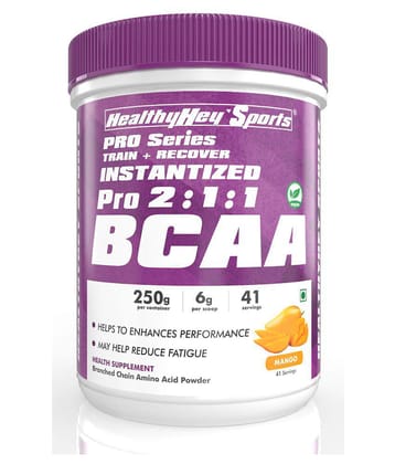 HEALTHYHEY NUTRITION BCAA Powder Instantized 2:1:1 - 41 servings Powder 250 gm