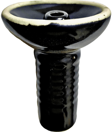 PUFF SMART American Phunnel Ceramic Chillum (Black Shade)