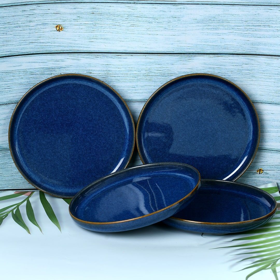 Mesa Urban Plate 17 Cm Set Of 4 - Cobalto Rt