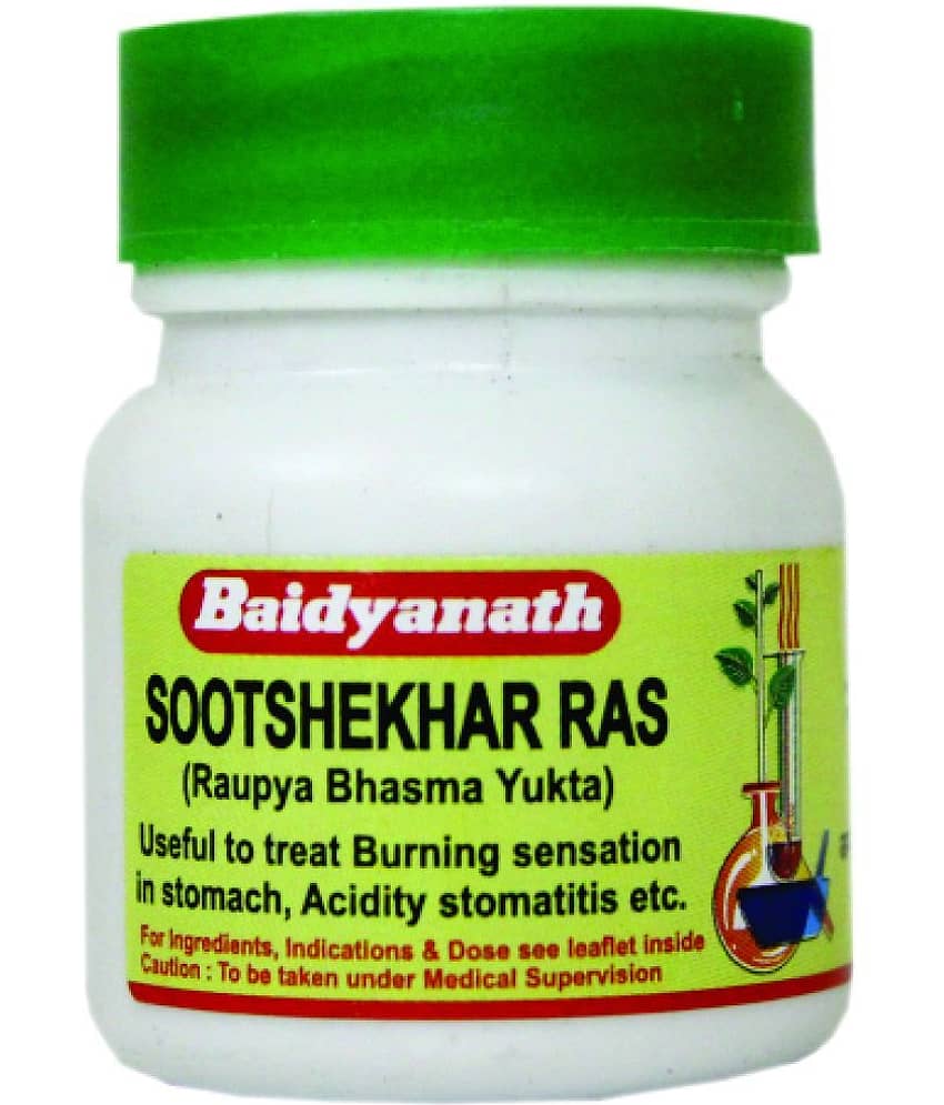 Baidyanath Sootshekhar Ras 40 Tablets (Pack of 2)