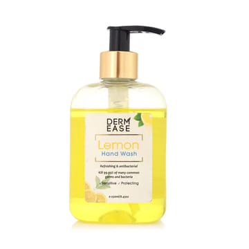 Dermease Pure Hand Wash for Gentle Clean & Hydration Lemon