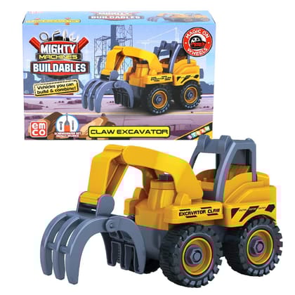 Mighty Machines Buildables - Claw Excavator For Kids 3 Years and Above