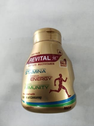 Revital h complete vitamin improves stamina 30capsulse