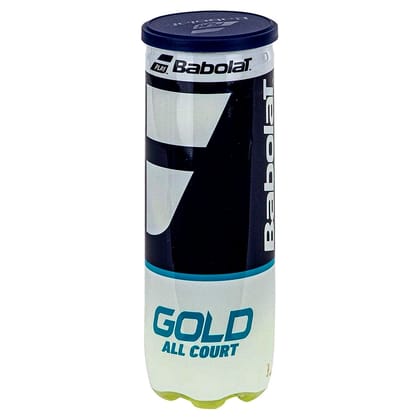 Babolat Gold All Court X3 Felt Tennis Ball: Durable Pressurized Tennis Balls for Recreational Players Seeking Improved Performance by Total Sporting And Fitness Solutions Pvt Ltd Babolat Gold All Court X3 Felt Tennis Ball: Durable Pressurized Tennis Balls for Recreational Players Seeking Improved Performance by Total Sporting And Fitness Solutions Pvt Ltd