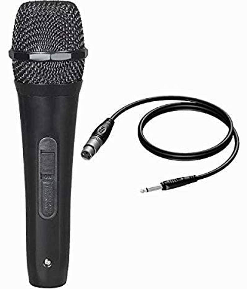 Hybite Unidirectional Dynamic Microphone -Corded Mic for PA Amplifire 6.5mm