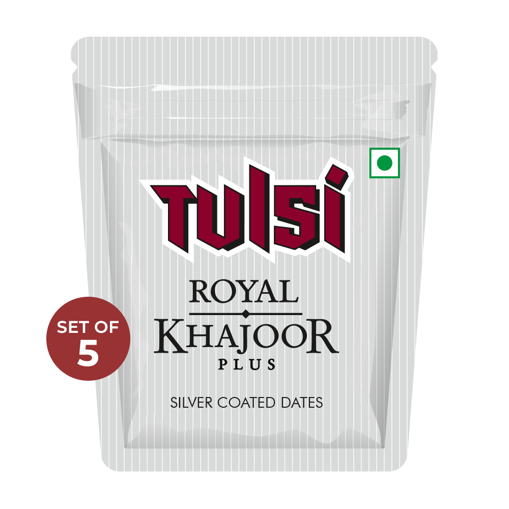 Tulsi Royal Khajoor Plus || Pack of 5 || 13 Grams Each