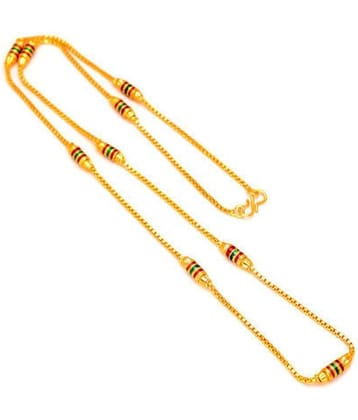 Jewar Mandi Gold Plated Chain ( Set of 1 )