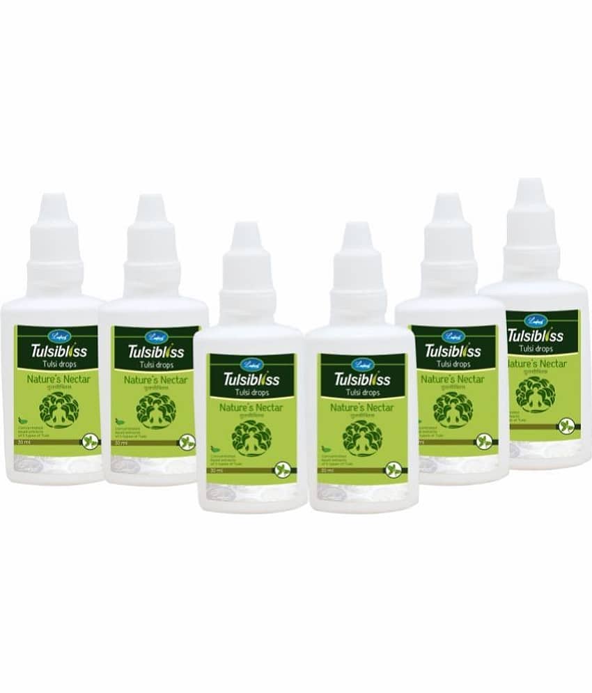 Tulsibliss Tulsi Drops For Immunity Andgood Health 30Ml Pack of 6