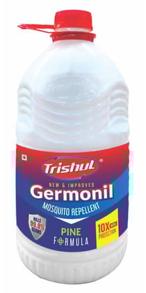 Trishul Germonil Premium Disinfectant White Floor Cleaner | White Phenyl | Floor Cleaner Liquid for Hospitals | Homes | Offices Removes Dirt | Grime & Kills 99.9% Germs | 1 Ltr