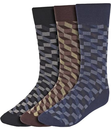 Creature Brown Formal Mid Length Socks