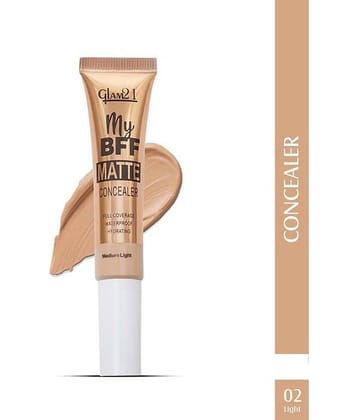 Glam21 My BFF Matte Concealer Matte Finish Waterproof Hydrating Long Wearing Formula 8gm Beige-04