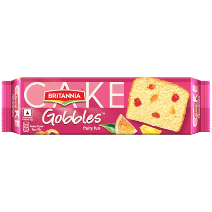 Britannia Gobbles Fruity Fun Cake, 50 G