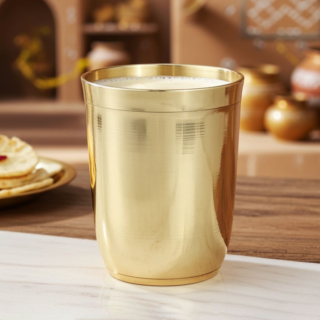 Pure Bronze, Kansi Metal Glass (BCMAS160 C)