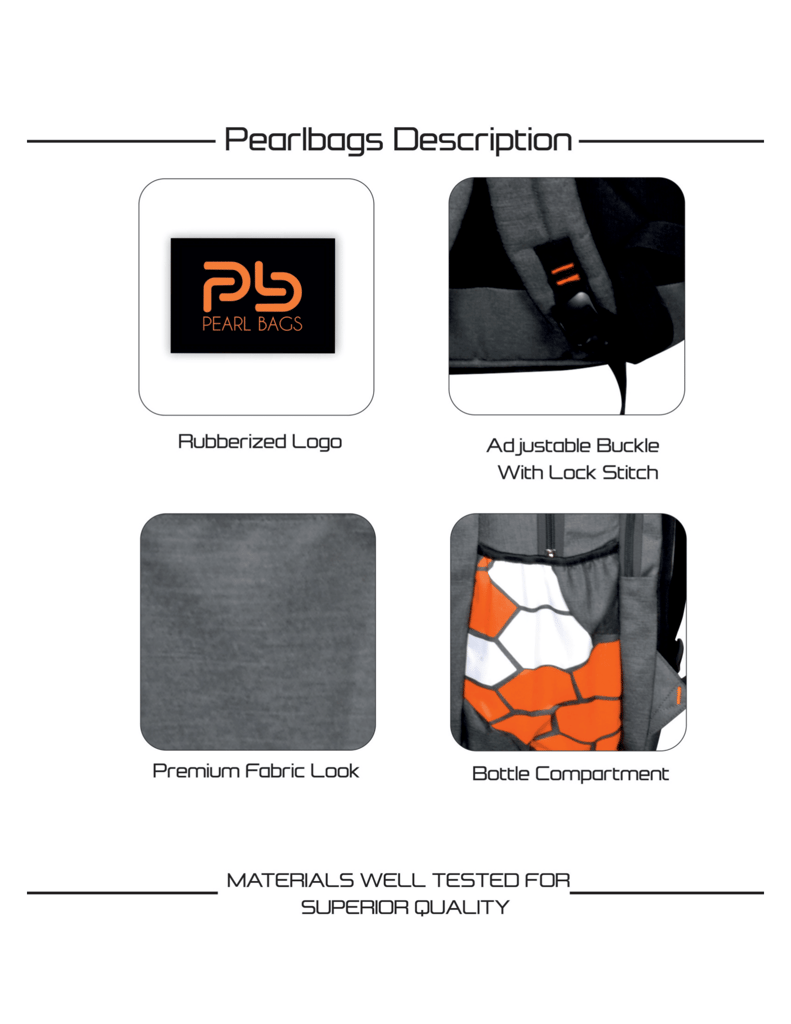 PB PearlBags Prohexa 29L Casual Backpack