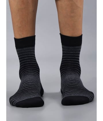 Force NXT Cotton Blend Men's Striped Multicolor Full Length Socks ( Pack of 3 )