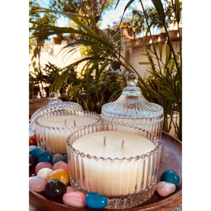 Vannilla Crystal Candle