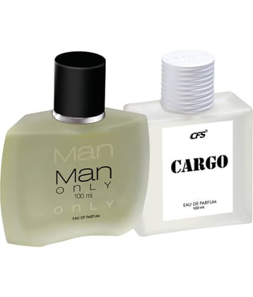 CFS Cargo White & Oudh Black EDP Long Lasting Perfume