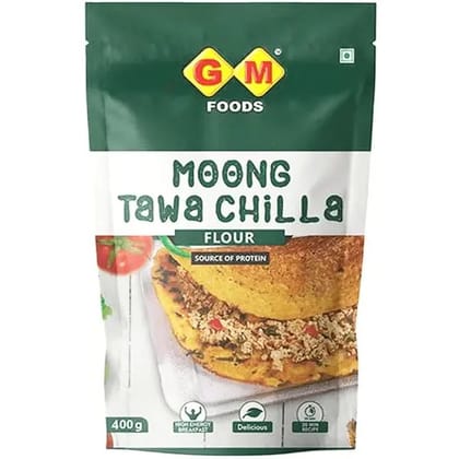 gm foods moong tawa chilla flour mix 400 gm