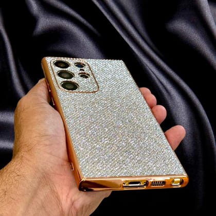 Zazzy Bling Glitter 3D Diamond Pattern Luxury Cover-Samsung Galaxy S23