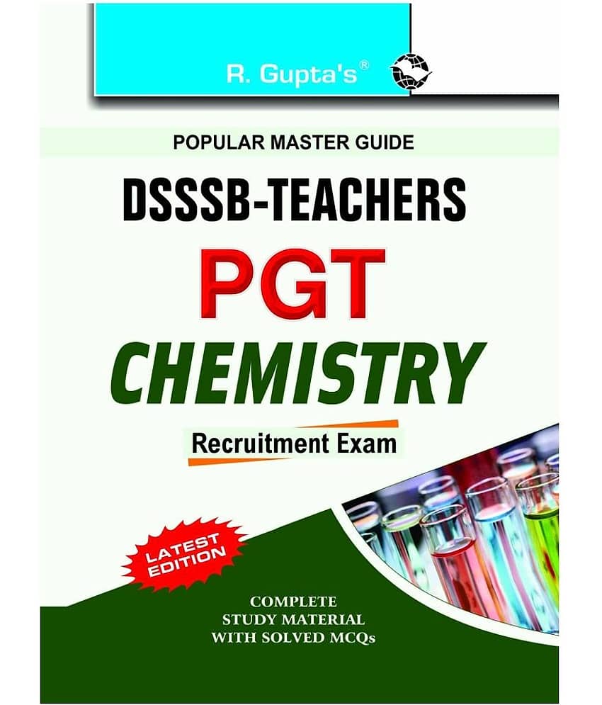 DSSSB: Teachers PGT Chemistry Recruitment Exam Guide
