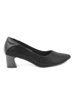 Delco Chic Belly Heels-36 / Black