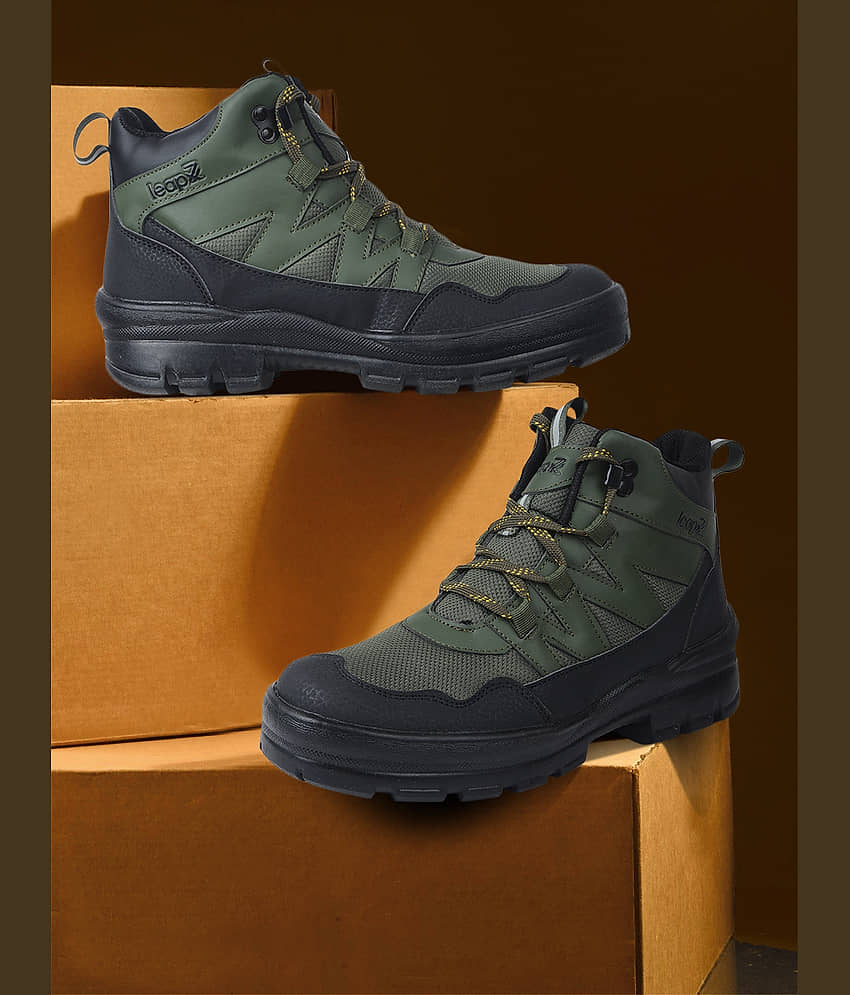 Liberty Olive Men's Hiking & Trekking Boots