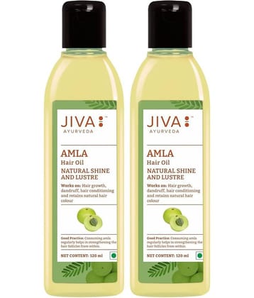 Jiva Ayurveda Amla Oil Hair Growth -120ml ( Pack of 2 )
