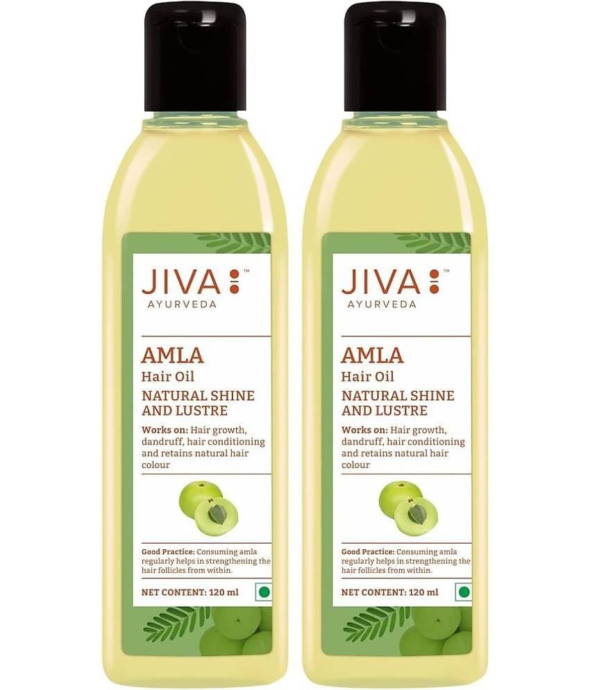 Jiva Ayurveda Amla Oil Hair Growth -120ml ( Pack of 2 )