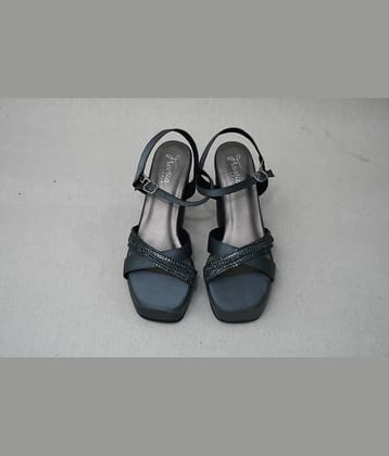 FREESIA STYLE - Black Women's Sandal Heels