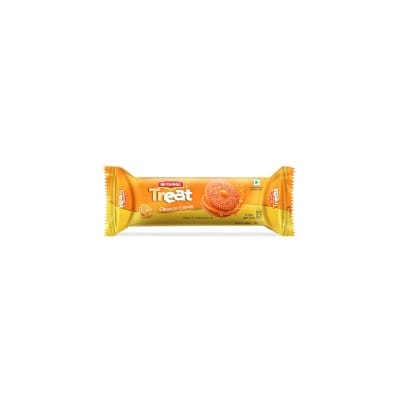 Britannia Treat Orange Creme Sandwich Biscuits 103g