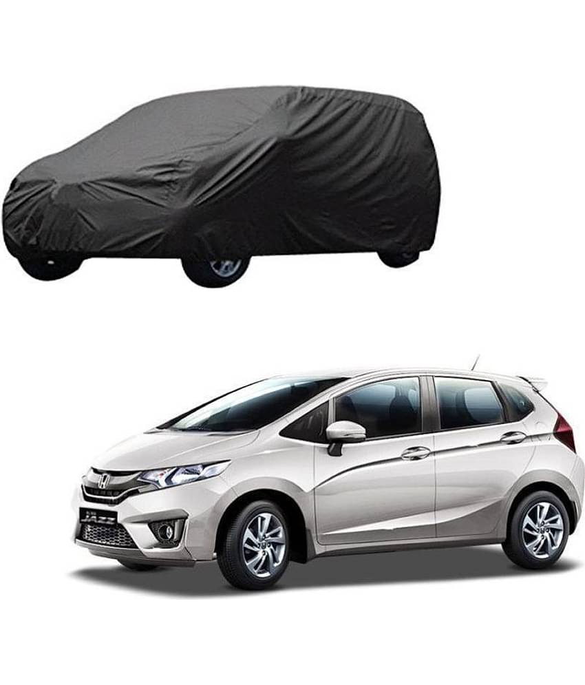 Autoretail Grey  Color Car Cover Polyster For Honda Jazz