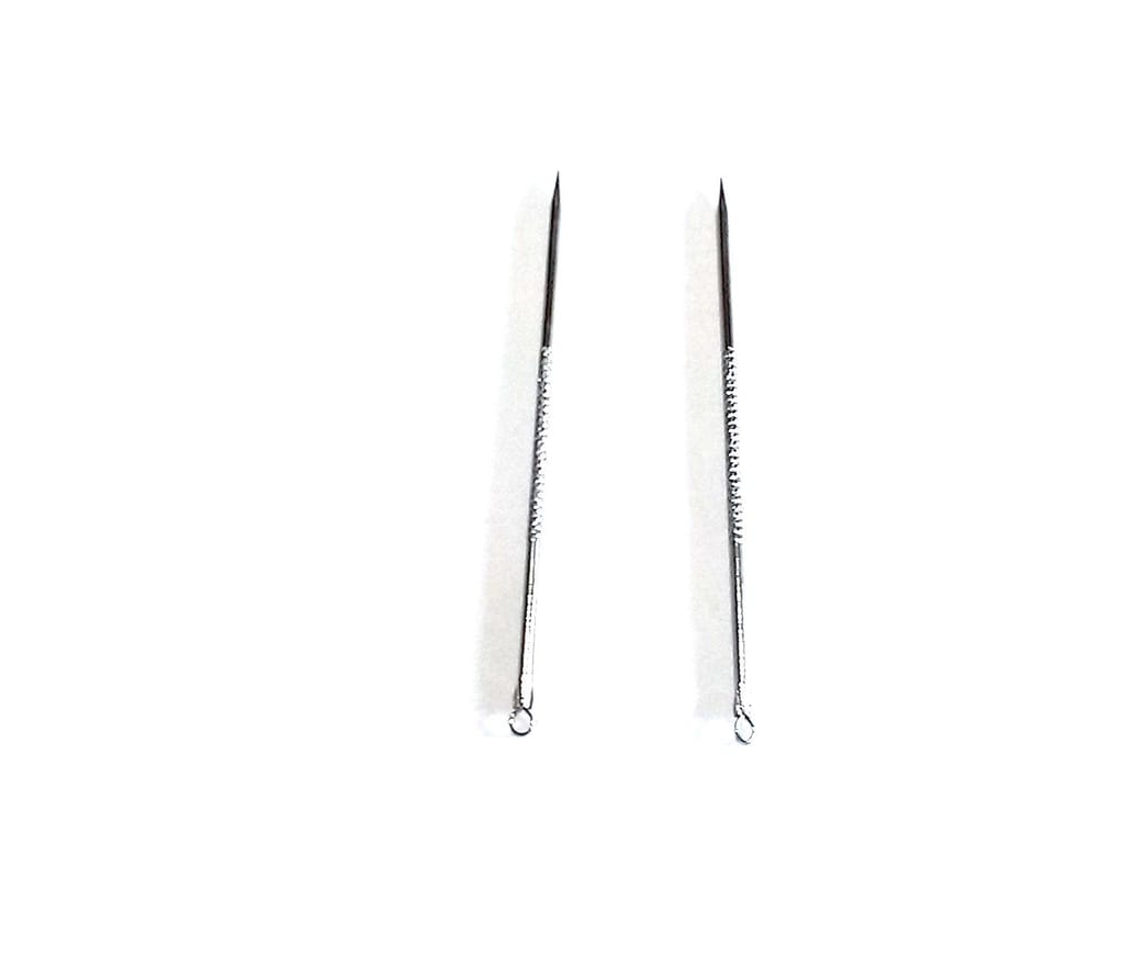 Nawani Blackhead Remover Needle (Set of 2 Pic) Size 11 cm. - Makeup - Remover | Buy online on ZillyBuy