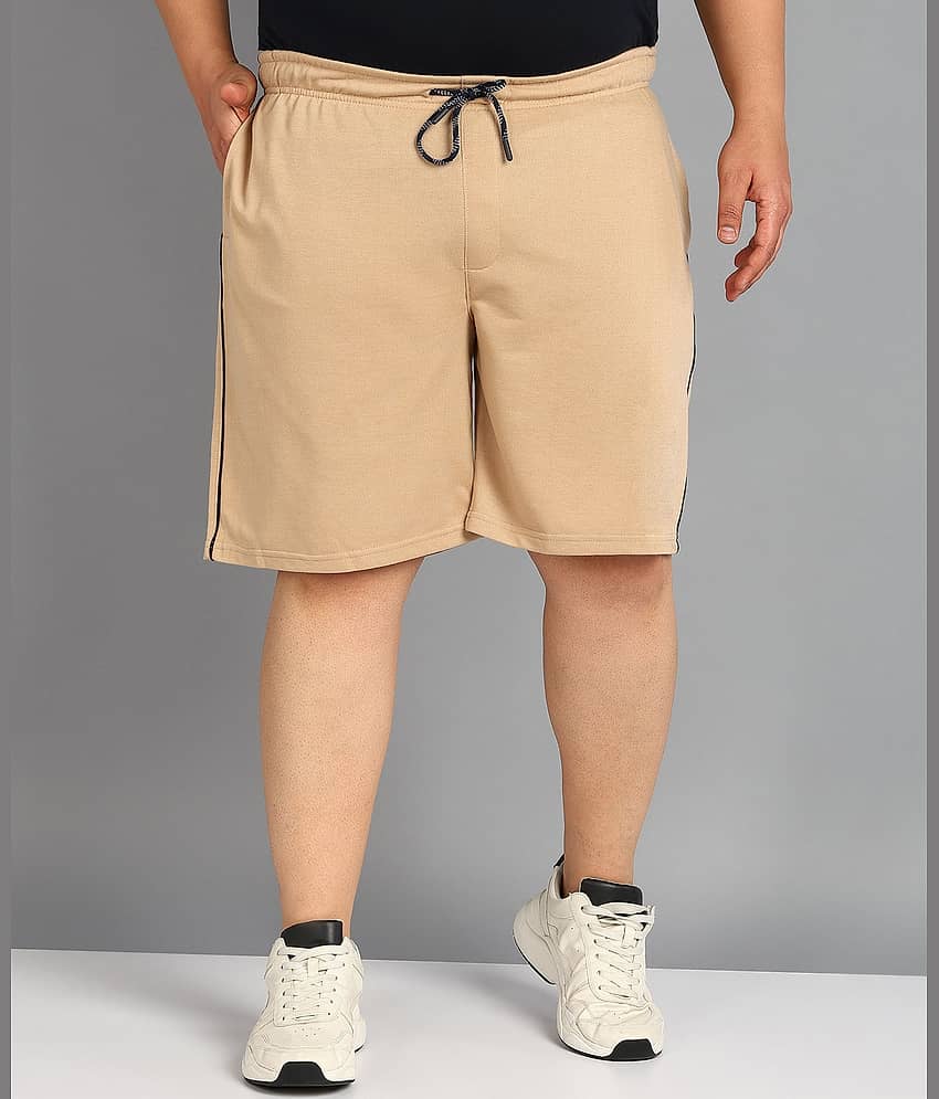 XFOX Khaki Blended Men's Shorts ( Pack of 1 )