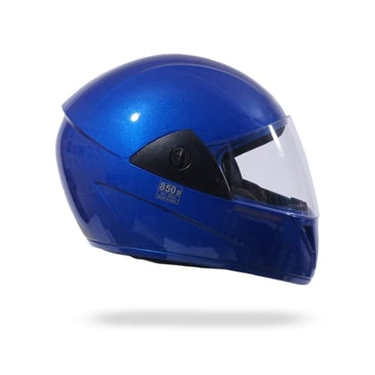 HIKER by VARROC | Wave Pro Full Face Helmet for Men and Women, ISI Certified Flip-Up Helmet, Lightweight, Polycarbonate Visor for Clear Visibility, Easy to Maintain