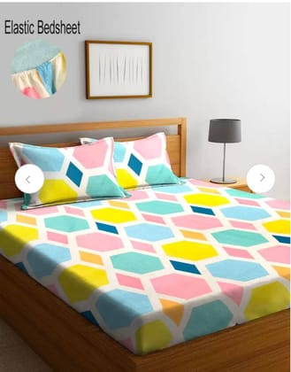 Homdazal Microfibre  Abstract Queen Size Multi Color - Multi, Size - Queen