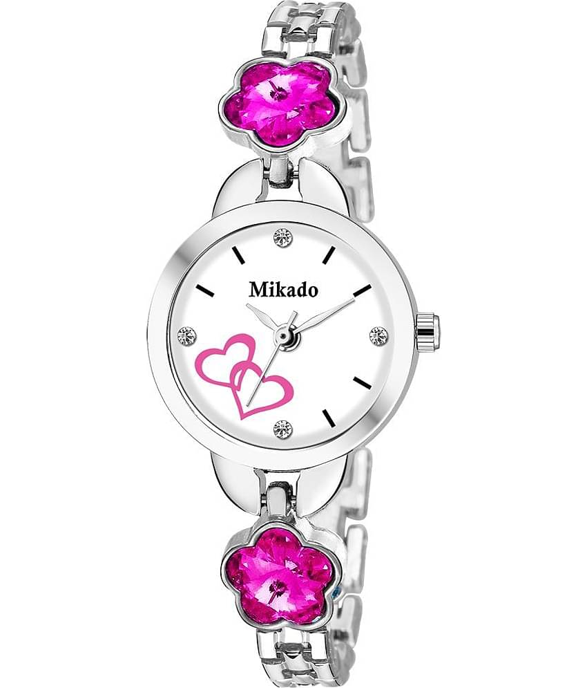 Mikado - Silver Stainless Steel Analog Womens Watch