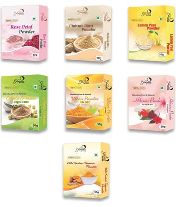 glowious - Skin Toning Face Pack for Normal Skin ( Pack of 7 )