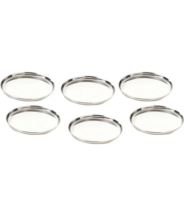 Neelam 6 Pcs Stainless Steel Steel Full Plate